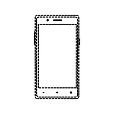 Smartphone aygıt becerikli alet ve teknoloji Tema izole tasarım vektör çizim