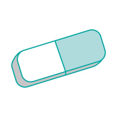 İzole silgi tasarım