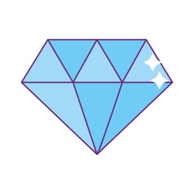 İzole elmas tasarım