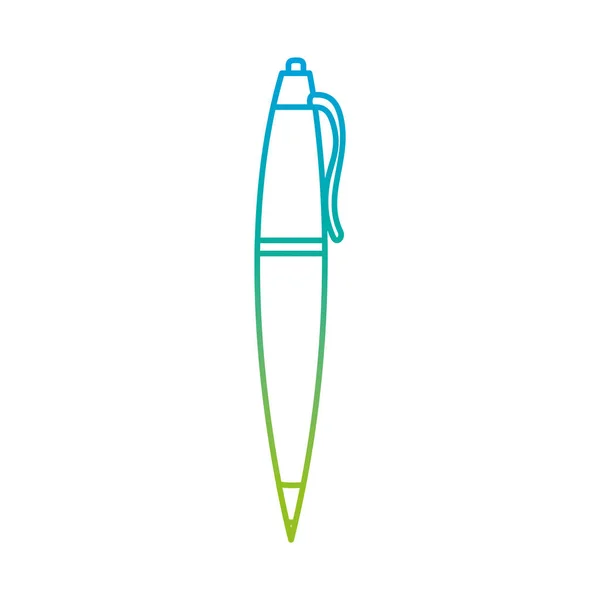 Geïsoleerde pen ontwerp — Stockvector