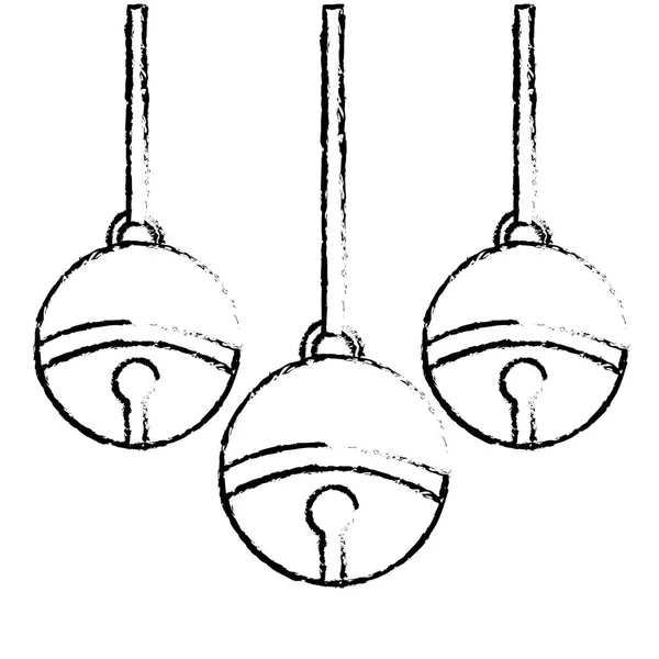 Bell gömb design — Stock Vector