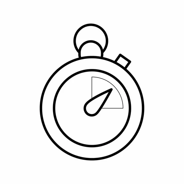 Conception de chronomètre isolé — Image vectorielle