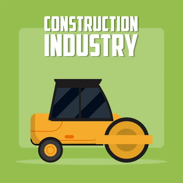 Έννοια της βιομηχανίας κατασκευής — Διανυσματικό Αρχείο