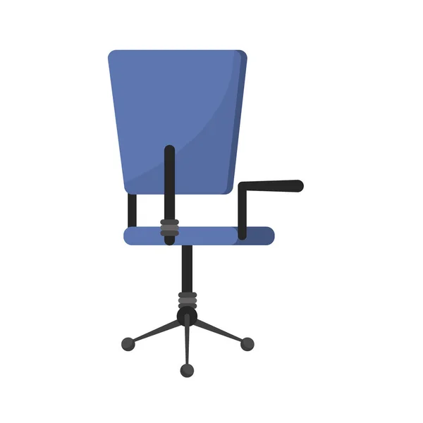 Conception de chaise isolée — Image vectorielle