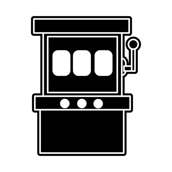 Slot machine design — Stock Vector