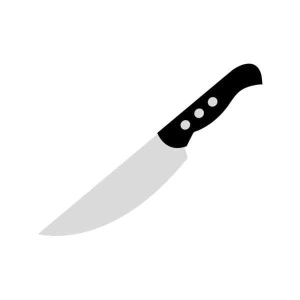 İzole bıçak tasarım — Stok Vektör