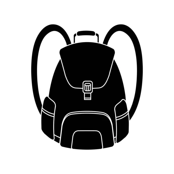 Desain tas terisolasi - Stok Vektor