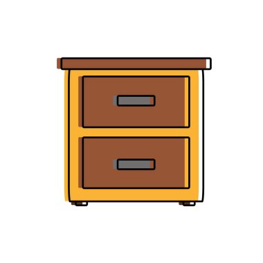 İzole mobilya tasarım