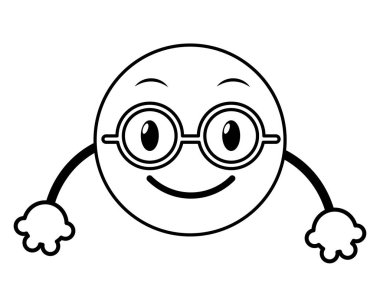 satır inek emoji yüz ifadesi silah vektör çizim ile