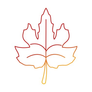 İzole yaprak tasarımı