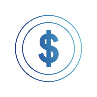 İzole sikke tasarım