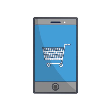 İzole smartphone tasarım