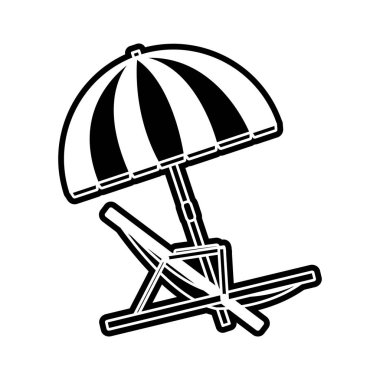 İzole şezlong tasarım