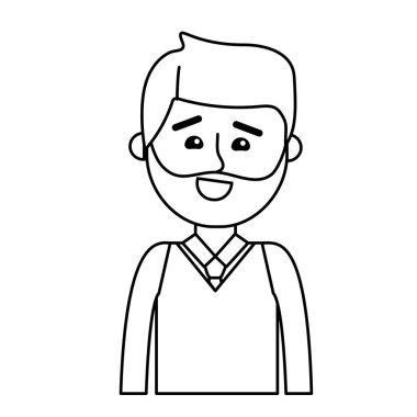 İzole iş adamı tasarım