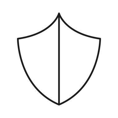 hat güvenlik kalkanı koruma gizlilik vektör çizim nesnesine