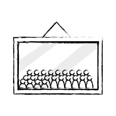 Çerçeve süsleme dekorasyon ve vintage Tema izole tasarım vektör çizim