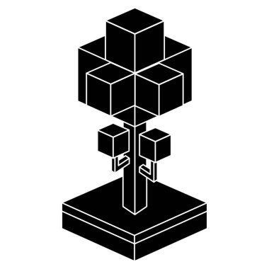 İzometrik ağacı tasarım