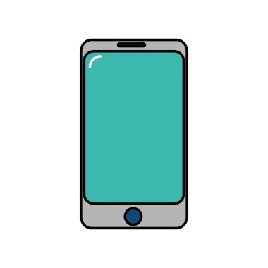 İzole smartphone tasarım