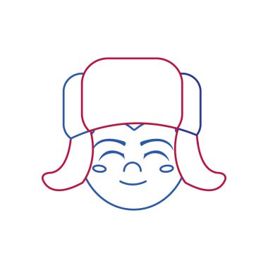 Çocuk kış şapka tasarımı ile