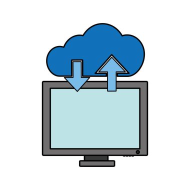 İzole bilgisayar tasarım