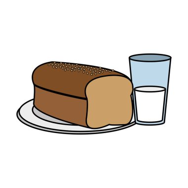 Ekmek ve süt tasarım cam