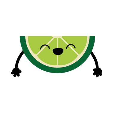 İzole limon tasarım