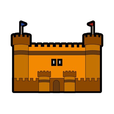 İzole kale tasarım