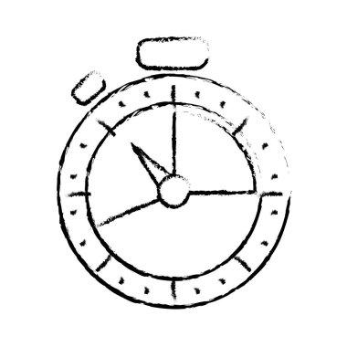 grunge Chronometre timer nesnesini saat ölçmek için