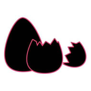 neon düz çiftlik doğal yumurta ürün kırık