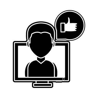 İzole bilgisayar tasarım