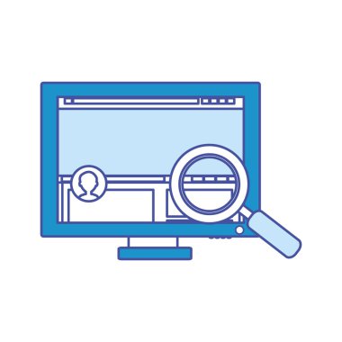 İzole bilgisayar tasarım