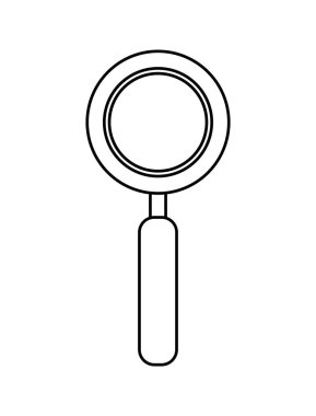 İzole lupe tasarım