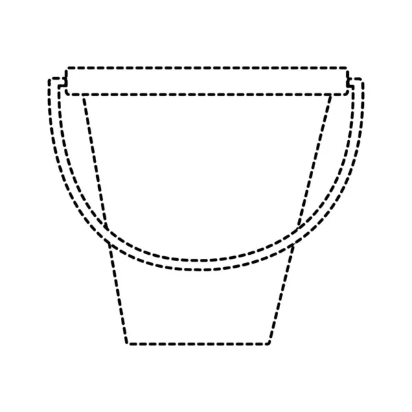 Diseño de sanbucket aislado — Vector de stock