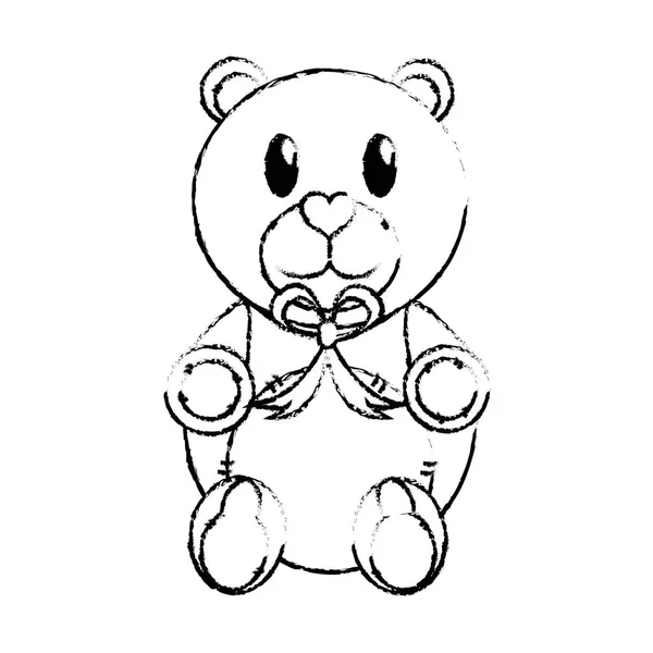 Teddybjörn design — Stock vektor