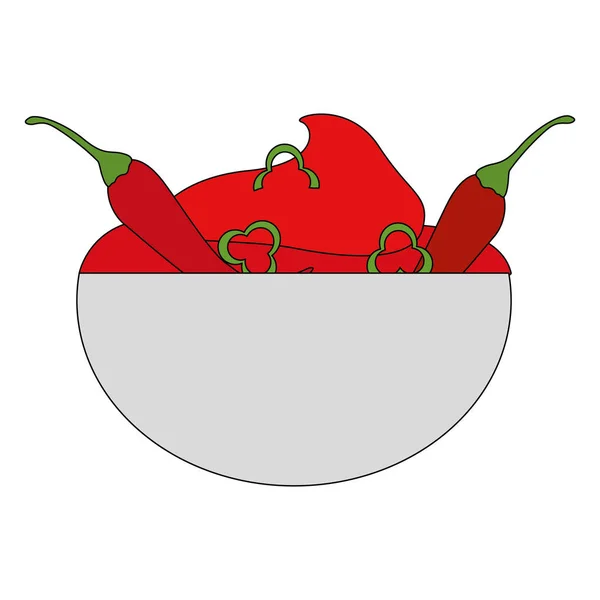 Diseño de salsa aislada — Vector de stock