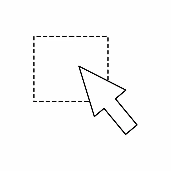 Design de cursor isolado — Vetor de Stock