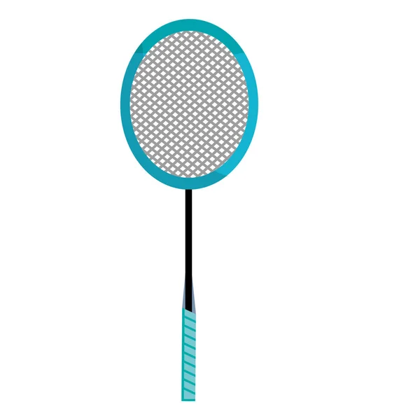 Design de raquete de badminton —  Vetores de Stock