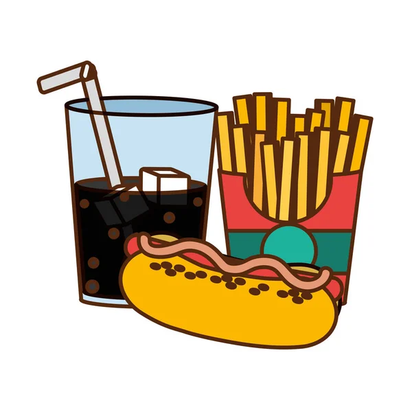 Diseño de comida rápida — Vector de stock