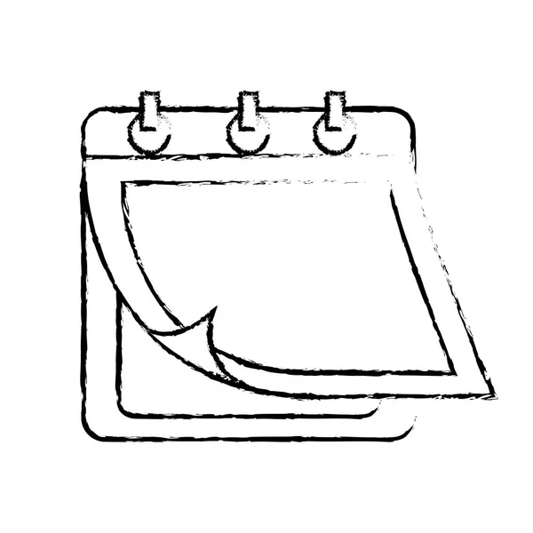 Грандж календар дата інформація для події організатора — стоковий вектор