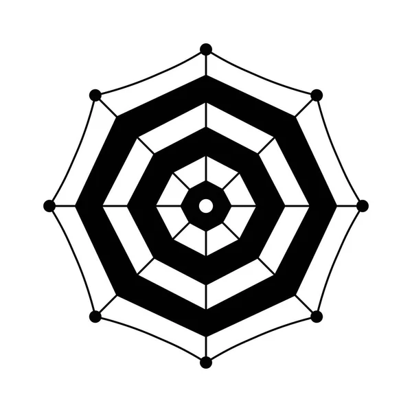 İzole şemsiye tasarımı — Stok Vektör