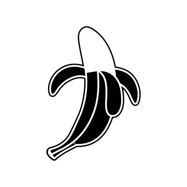 Izolované banán design — Stockový vektor