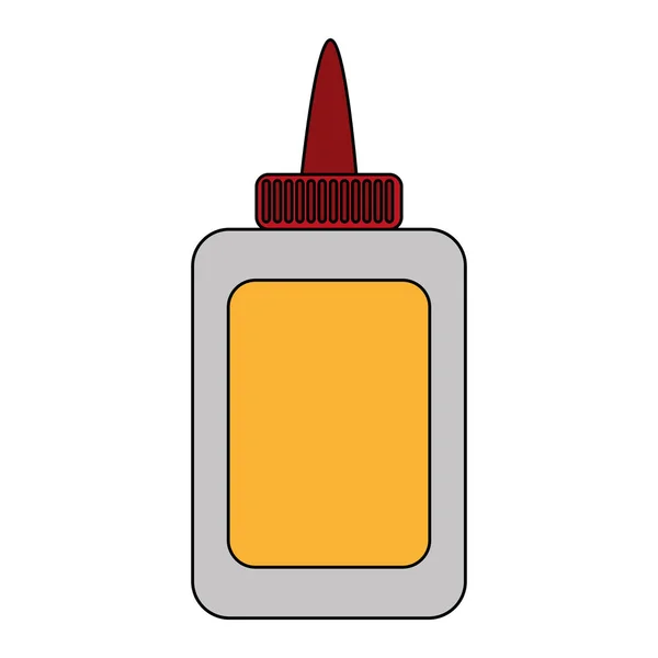 Isolated glue bottle design — Stock Vector