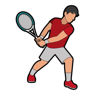 Badminton oyuncu tasarım