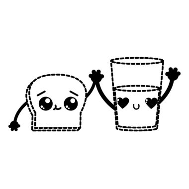 İzole ekmek tasarım