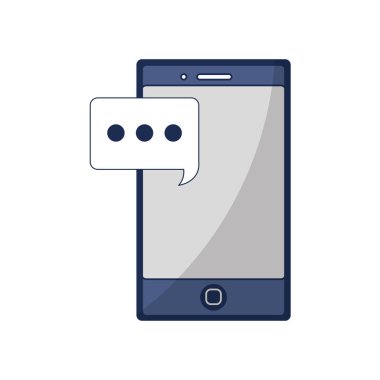 İzole smartphone tasarım