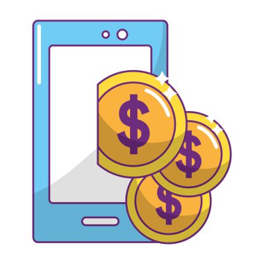 Smartphone ve sikkeler tasarım