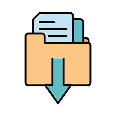 çizgi rengi dosya klasör belgeler bilgileri karşıdan yükleniyor