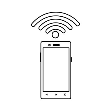 İzole smartphone tasarım