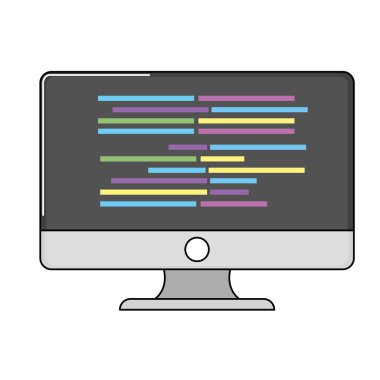 İzole bilgisayar tasarım