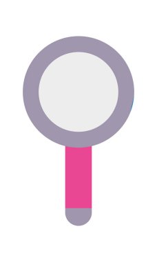 renkli Büyüteç nesnesine serch ve yakınlaştırma